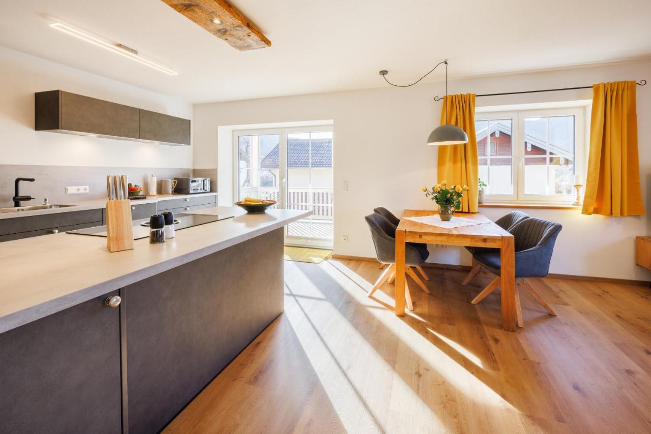 Ferienwohnung Sonnenplatzl Reiter Inkl. Chiemgaukarte 루폴딩 외부 사진