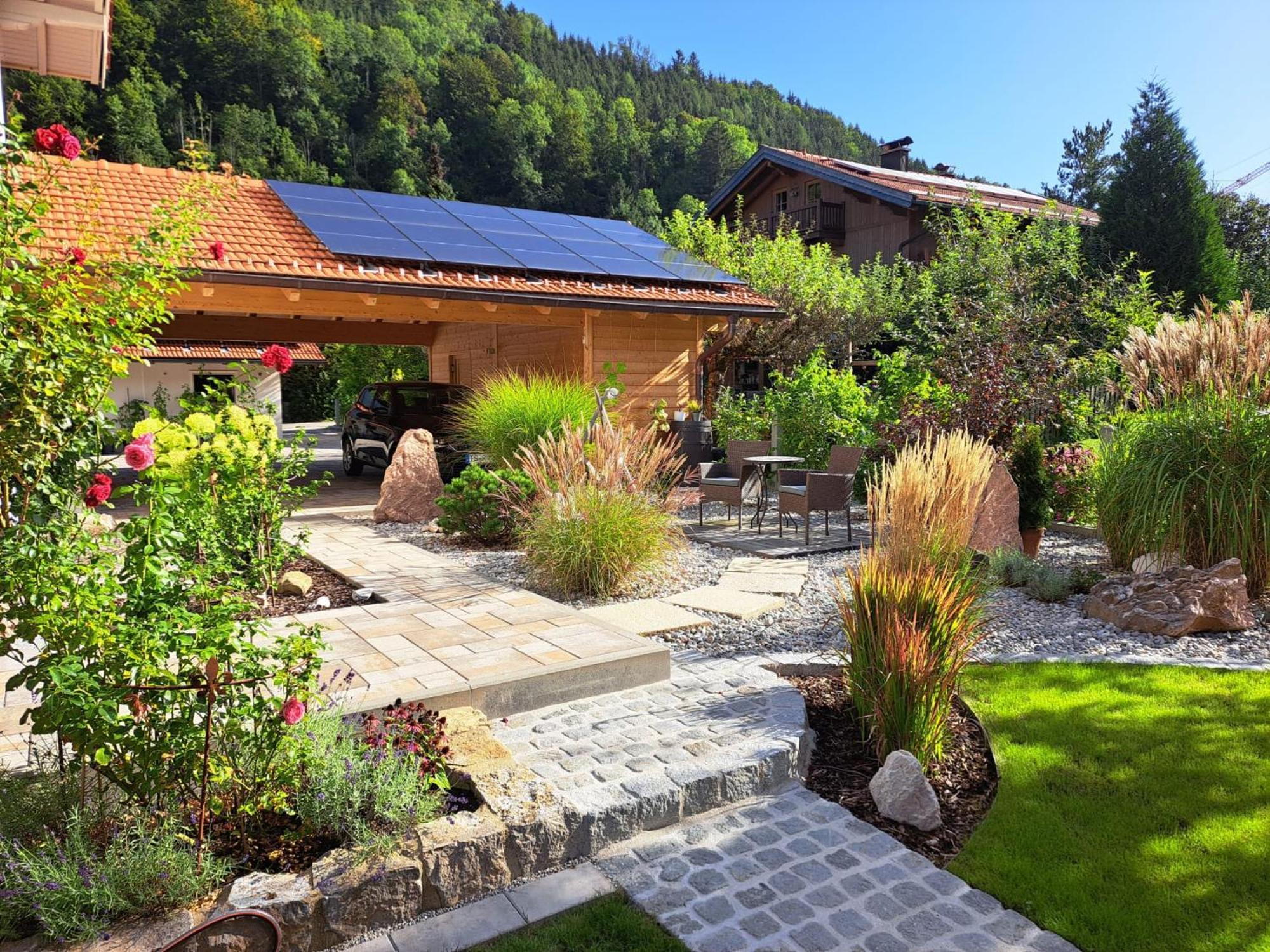 Ferienwohnung Sonnenplatzl Reiter Inkl. Chiemgaukarte 루폴딩 외부 사진